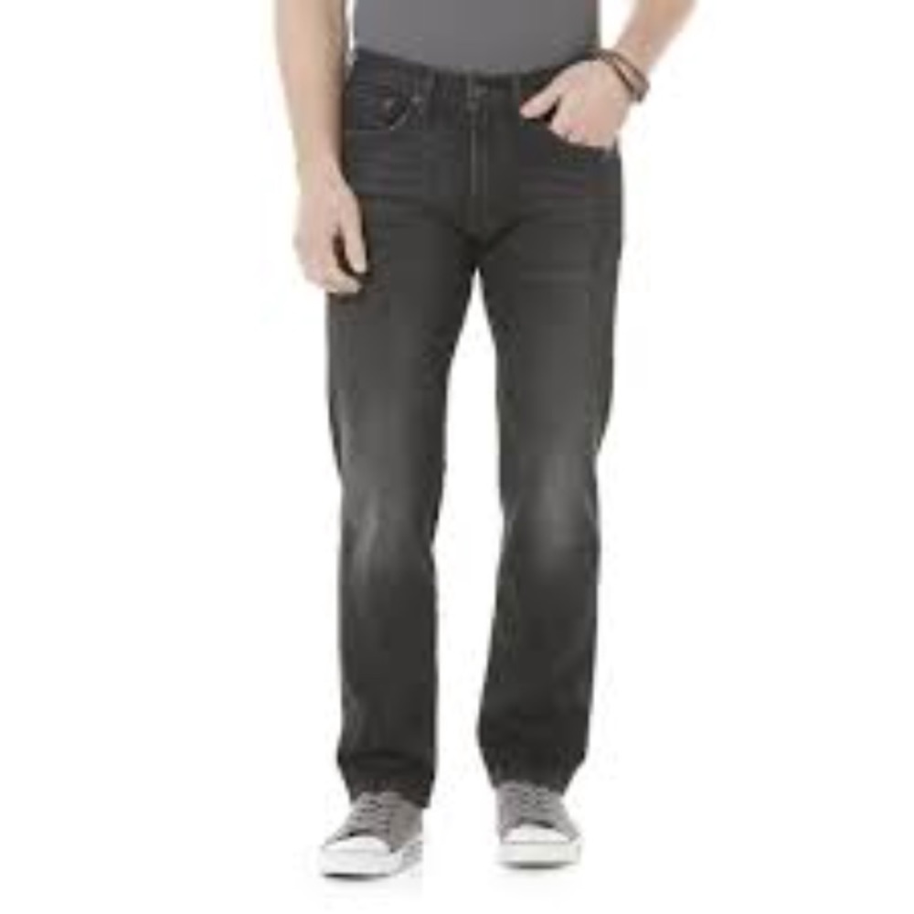 Levi’s 505 regular Jean in washed black